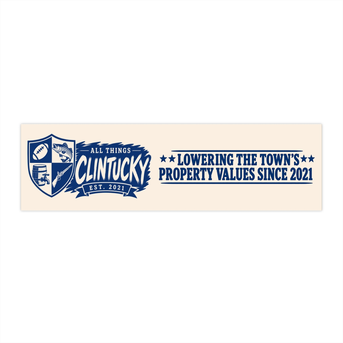 Property Values Bumper Sticker
